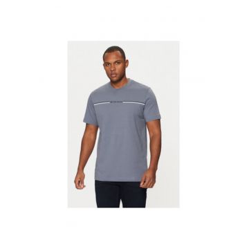 Tricou barbati -  304545481 - Bumbac - Albastru