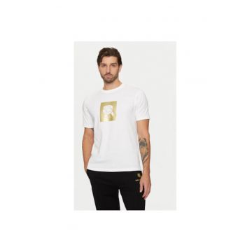 Tricou barbati -  304612480 - Bumbac - Alb