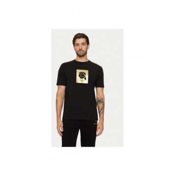 Tricou barbati -  304612503 - Bumbac - Negru