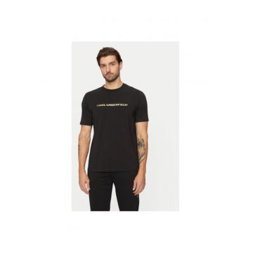 Tricou barbati -  304612565 - Bumbac - Negru