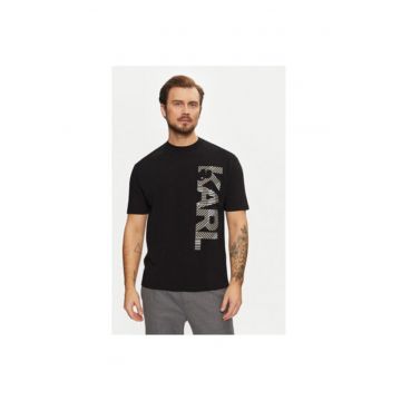 Tricou barbati -  304613258 - Bumbac organic - Negru