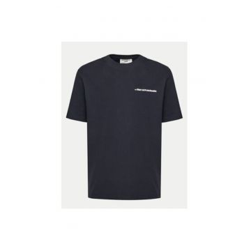 Tricou barbati -  304884238 - Bumbac organic - Albastru