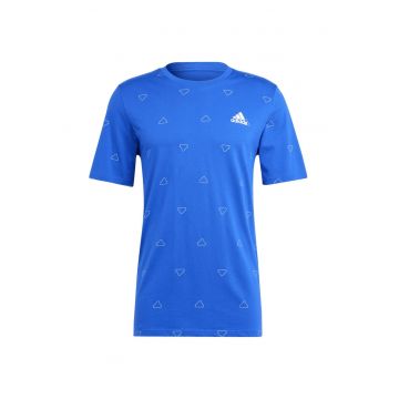Tricou barbati  Bumbac - Albastru