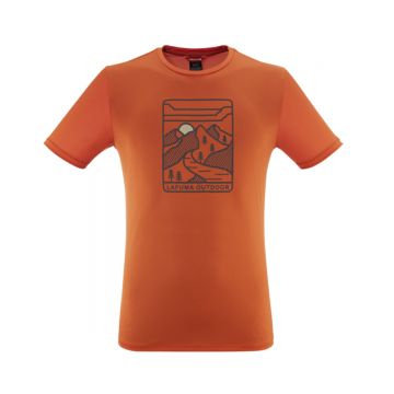 Tricou Barbati Lafuma Corporate Brick Red