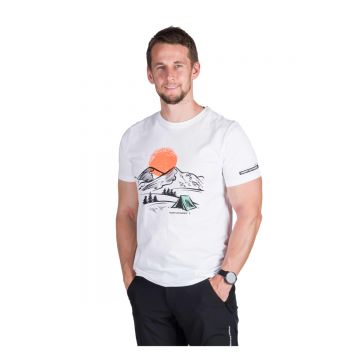 Tricou Barbati Northfinder Birger White