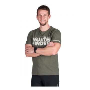 Tricou Barbati Northfinder Josef Dark Green