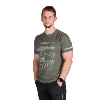 Tricou Barbati Northfinder Kaspar Dark Green