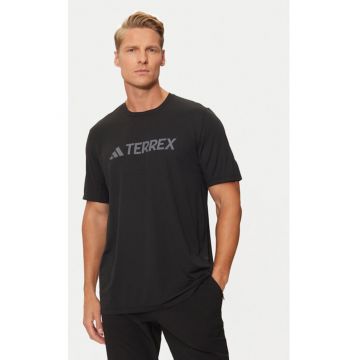 Tricou barbati -  Poliester reciclat - Negru