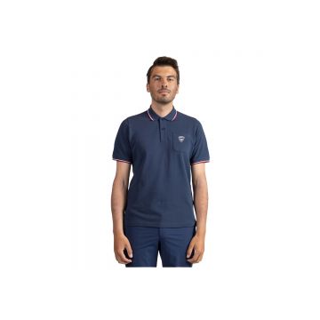 Tricou Barbati Rossignol Presset Pocket Polo Dark Navy