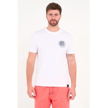 Tricou cu imprimeu logo pe partea din spate