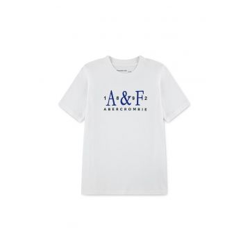 Tricou cu logo brodat