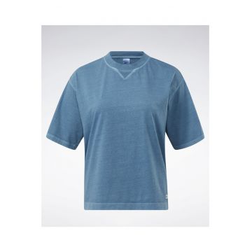 Tricou dama -  301694281 - Bumbac - Albastru