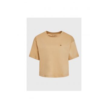 Tricou dama -  301714668 - Bumbac organic - Maro