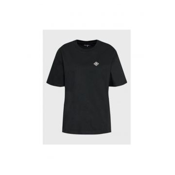 Tricou dama -  301714675 - Bumbac organic - Negru