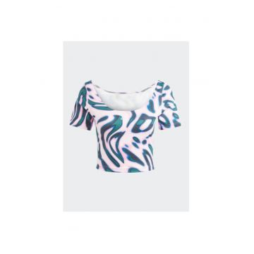 Tricou dama -  302291564 - Poliester reciclat/Elastan - M INTL - Roz