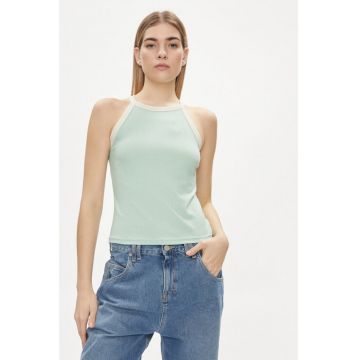 Tricou dama -  303592585 - Poliester/Viscoza - Verde