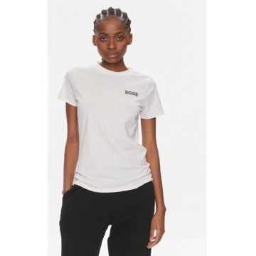 Tricou dama -  303661137 - Bumbac - Bej