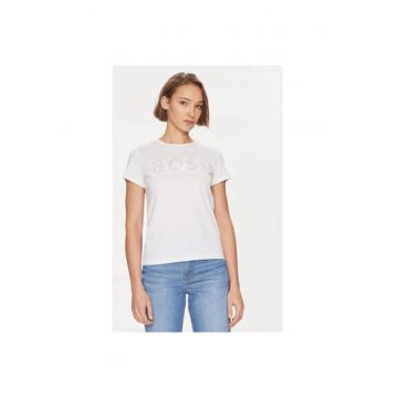 Tricou dama -  303808563 - Bumbac - Alb