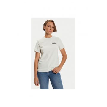 Tricou dama -  304282591 - Bumbac - Alb