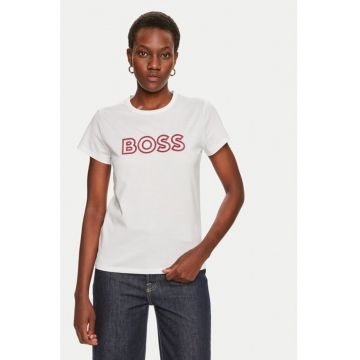 Tricou dama -  304313417 - Bumbac - Alb