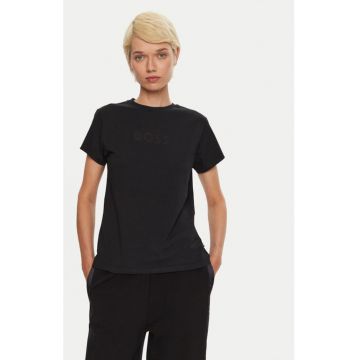 Tricou dama -  304324291 - Bumbac - Negru
