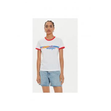 Tricou dama -  304551826 - Bumbac - S INTL - Alb