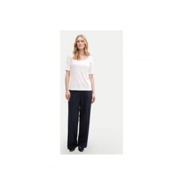 Tricou dama -  304816987 - Bumbac organic - Alb