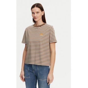 Tricou dama -  304884719 - Bumbac organic - Maro