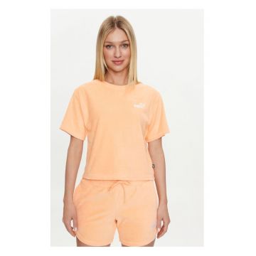 Tricou dama -  325039 - Portocaliu - Bumbac -