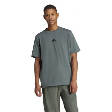 Tricou de bumbac cu detalii logo