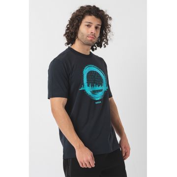 Tricou din amestec de bumbac cu imprimeu grafic