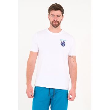 Tricou din bumbac cu imprimeu grafic pe piept