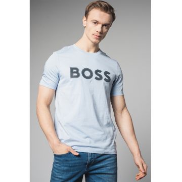 Tricou din bumbac cu imprimeu logo