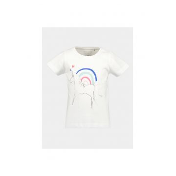Tricou fete -  303571832 - Alb - Bumbac