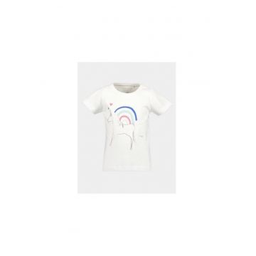 Tricou fete -  303571832 - Bumbac - 92 CM - Alb