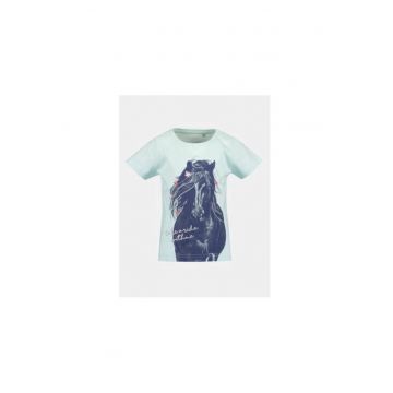 Tricou fete -  303571856 - Bumbac - 92 CM - Albastru