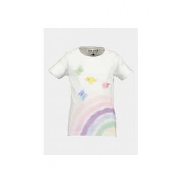 Tricou fete -  303572327 - Bumbac - 92 CM - Alb