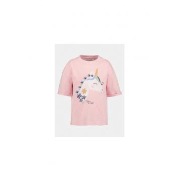 Tricou fete -  303572341 - Bumbac - 92 CM - Roz