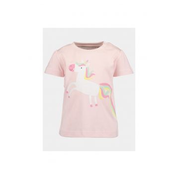 Tricou fete -  303576158 - Roz - Bumbac