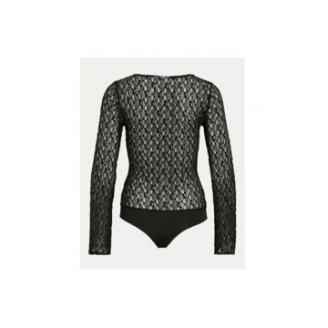 Body dama -  304768347 - Poliamida - Negru