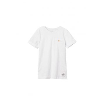 Tricou alb din bumbac