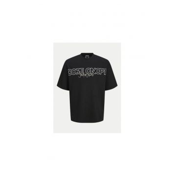 Tricou baieti -  304388415 - Bumbac/Poliester - 152 CM - Negru