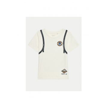 Tricou baieti -  304435232 - Bumbac organic - Bej