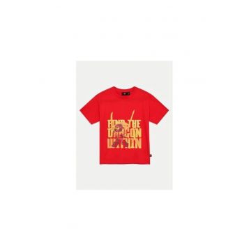 Tricou baieti -  304705885 - Bumbac organic - Negru