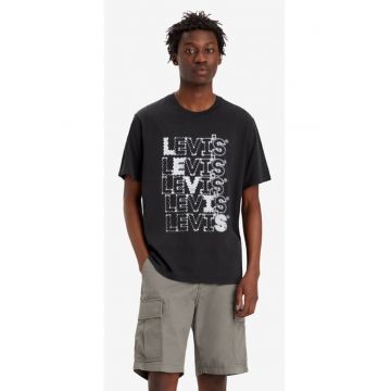 Tricou barbati -  663919 - Negru - Bumbac