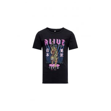 Tricou copii -  300784822 - Bumbac - Negru