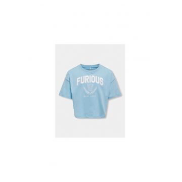 Tricou copii -  82597 - Bumbac - 134-140 CM - Albastru