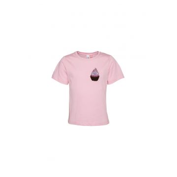 Tricou copii -  Girl - 301908548 - Bumbac - Roz