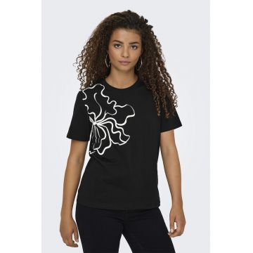 Tricou cu imprimeu floral