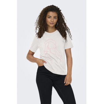 Tricou cu imprimeu floral